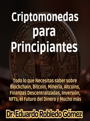 Criptomonedas para Principiantes - Audiobook